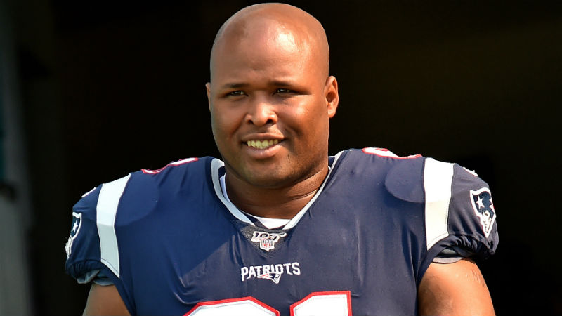 New England Patriots offensive tackle Marcus Cannon