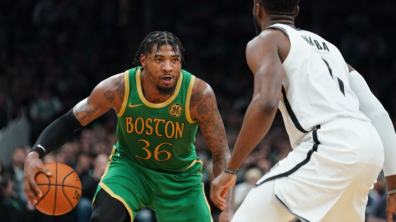 Boston Celtics guard Marcus Smart