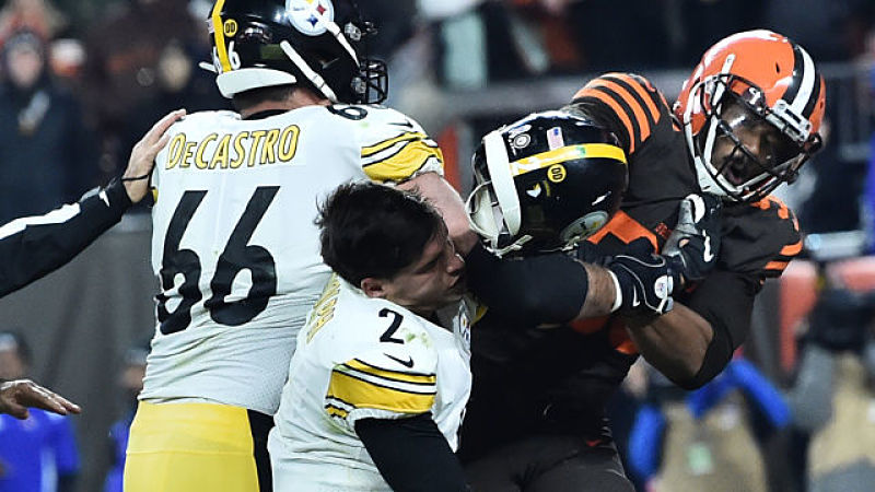 Mason Rudolph, Myles Garrett