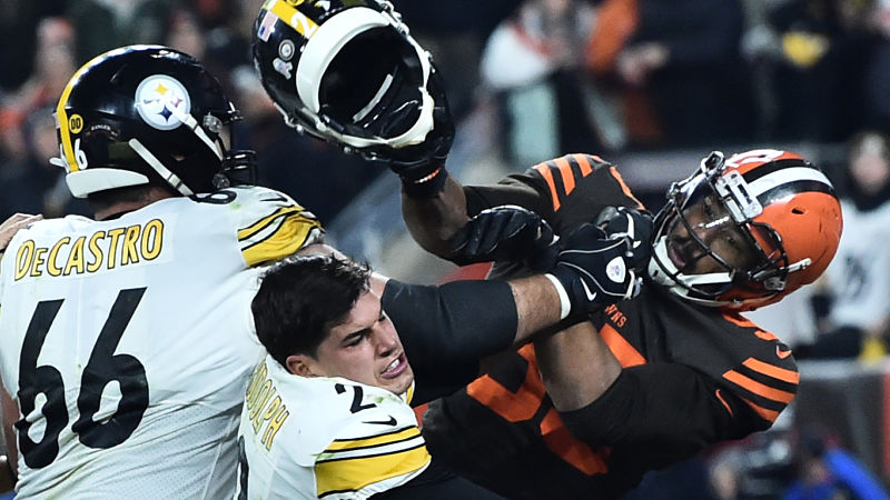 Mason Rudolph, Myles Garrett