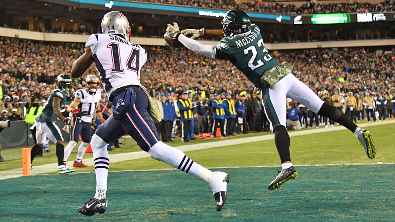 New England Patriots wide receiver Mohamed Sanu