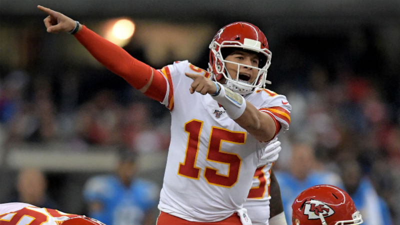 Kansas City Chiefs quarterback Patrick Mahomes