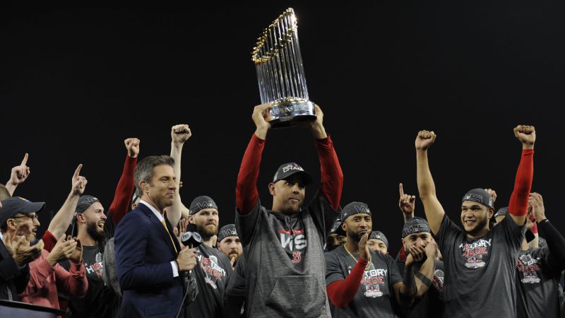 Red Sox manager Alex Cora