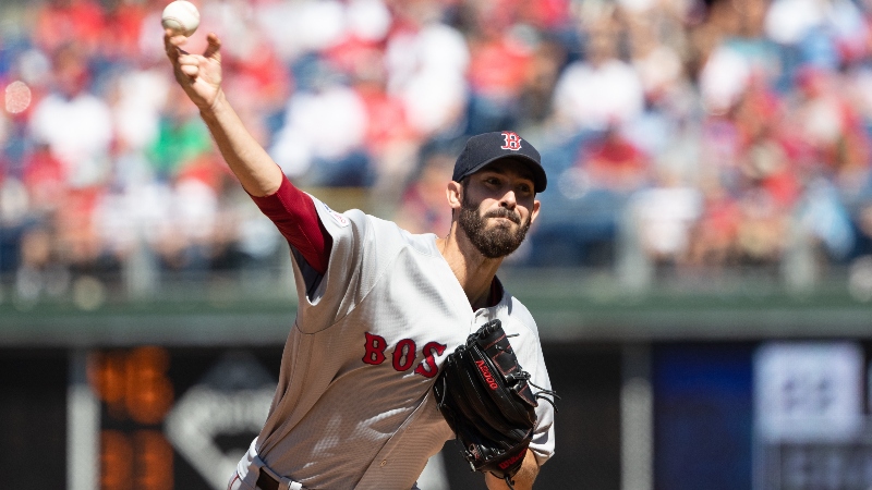 MLB starting pitcher Rick Porcello