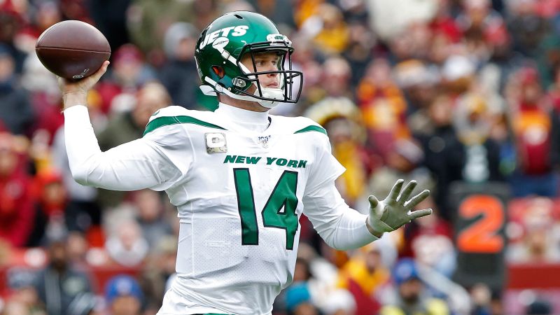 New York Jets quarterback Sam Darnold