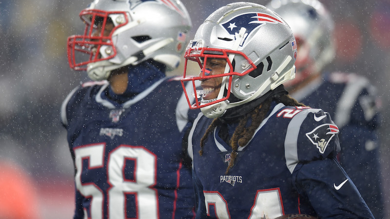 Patriots cornerback Stephon Gilmore