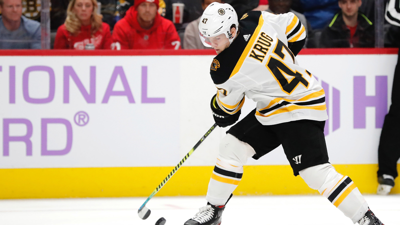 Boston Bruins Defenseman Torey Krug