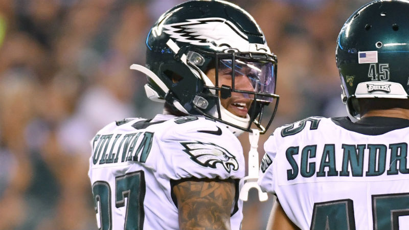 Philadelphia Eagles defensive back Tre Sullivan