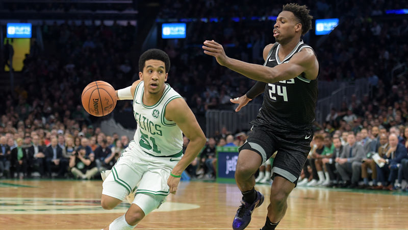 Boston Celtics guard Tremont Waters