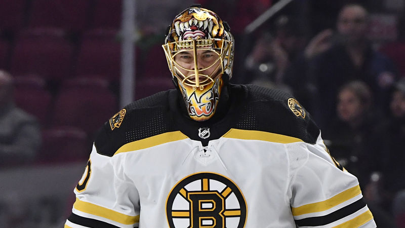 Boston Bruins goalie Tuukka Rask