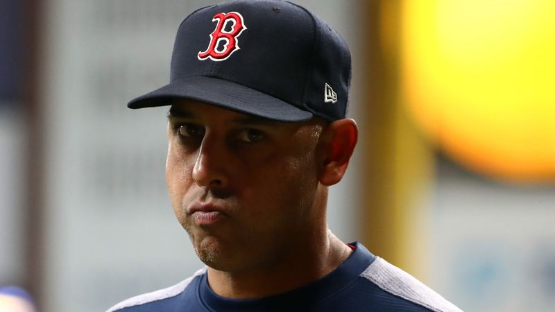 Former Boston Red Sox Manager Alex Cora