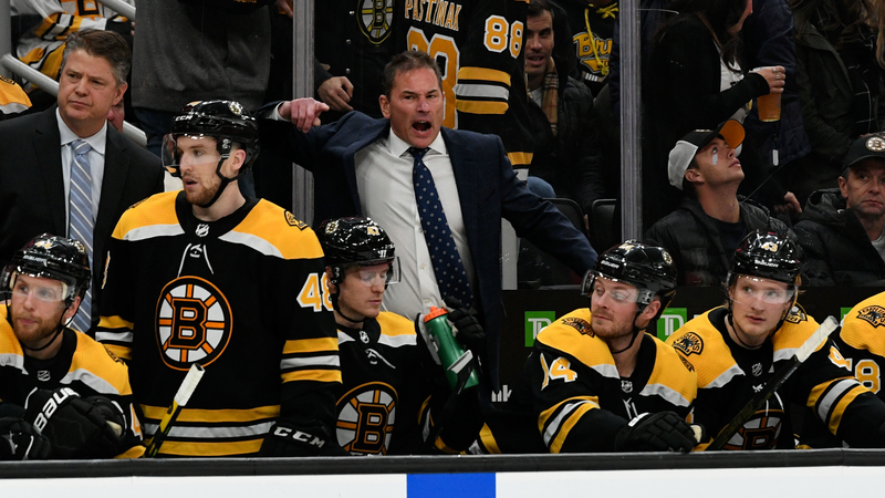 Bruins head coach Bruce Cassidy