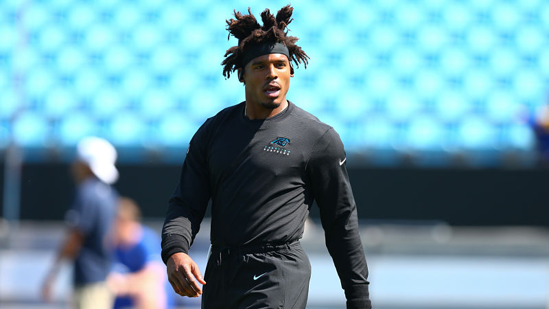 New England Patriots quarterback Cam Newton