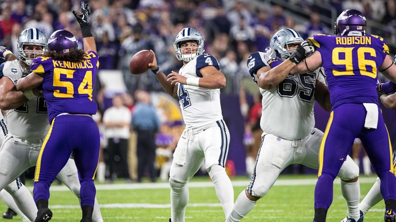 Dallas Cowboys quarterback Dak Prescott