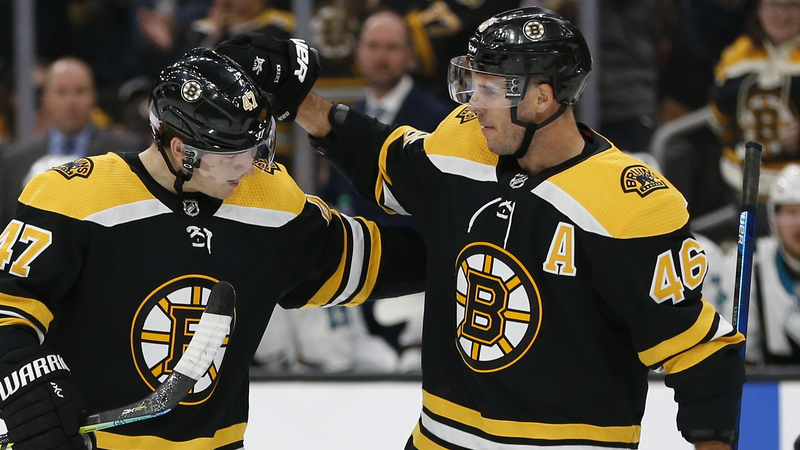 Boston Bruins' David Krejci