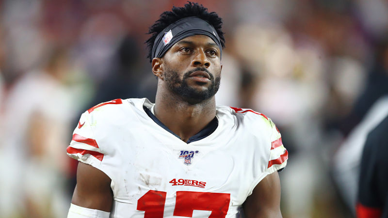 San Francisco 49ers receiver Emmanuel Sanders