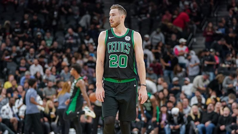 Boston Celtics forward Gordon Hayward