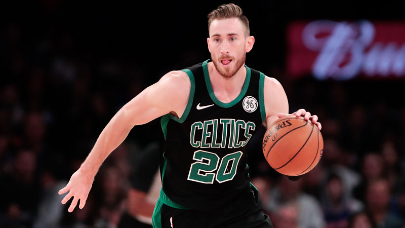 Boston Celtics forward Gordon Hayward