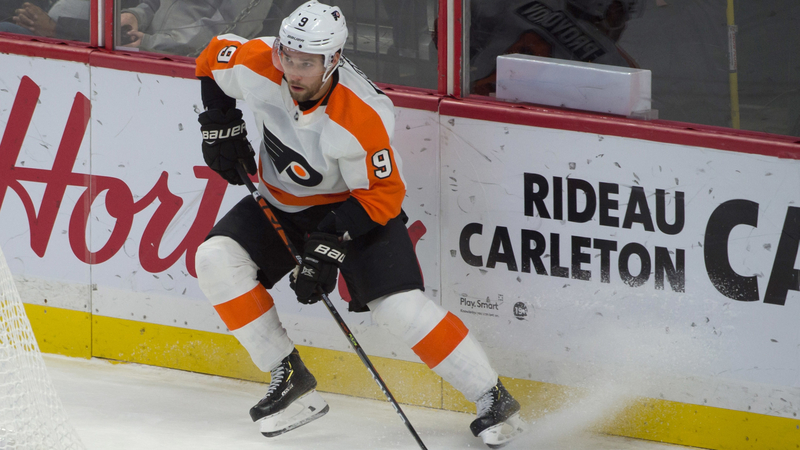 Flyers defenseman Ivan Provorov