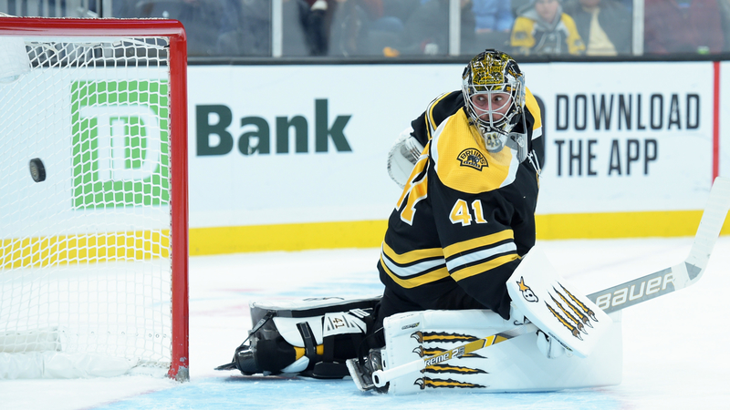 Boston Bruins' Jaroslav Halak
