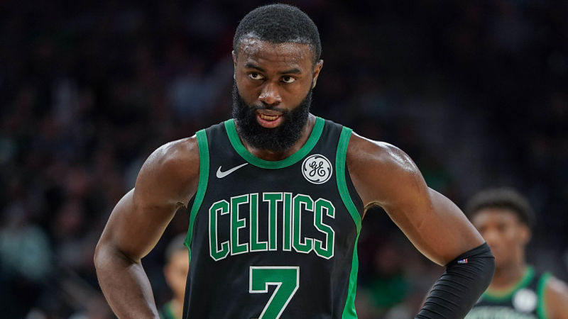 Boston Celtics guard Jaylen Brown