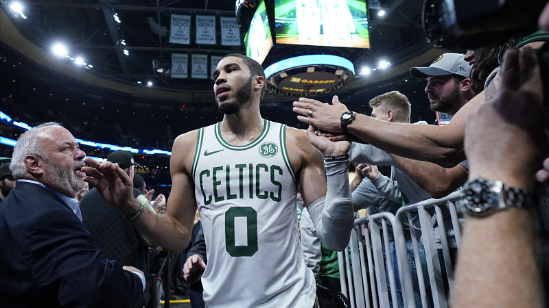 Boston Celtics forward Jayson Tatum