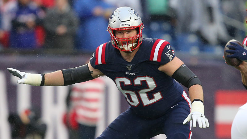 New England Patriots offensive lineman Joe Thuney