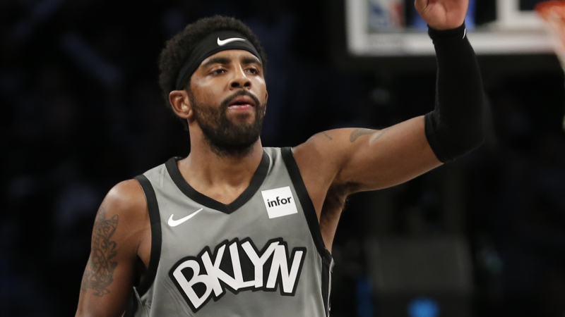 Brooklyn Nets point guard Kyrie Irving