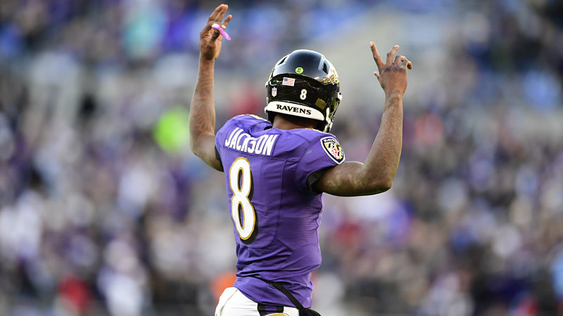 Baltimore Ravens quarterback Lamar Jackson