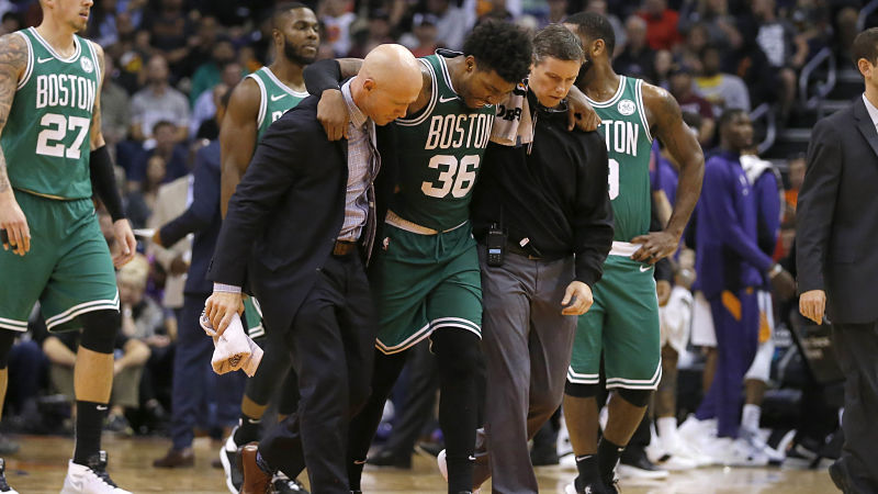 Boston Celtics guard Marcus Smart