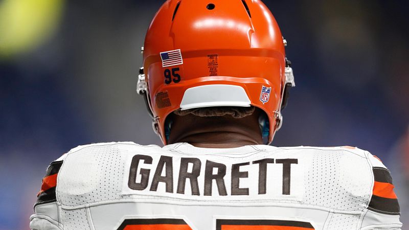 Cleveland Browns defensive end Myles Garrett