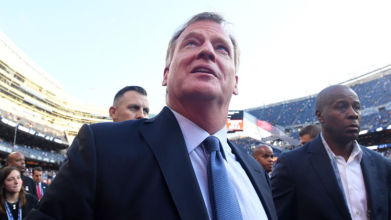 Commissioner of the National Football League Roger Goodell
