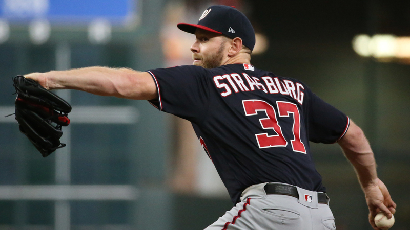 Washington Nationals Pitcher Stephen Strasburg