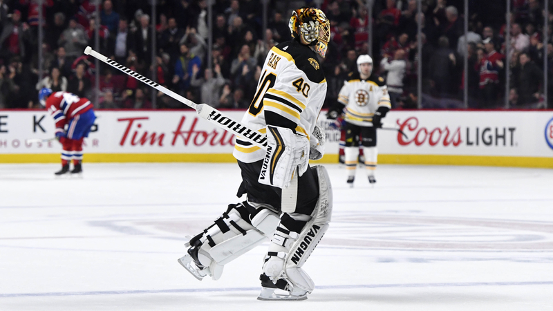 Bruins goalie Tuukka Rask
