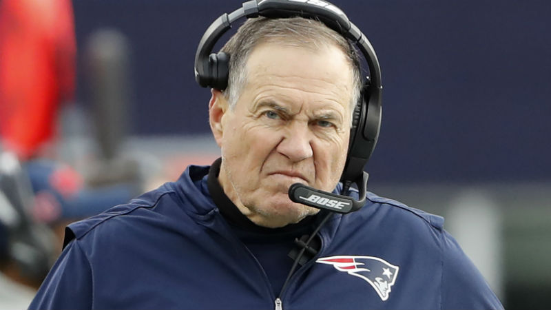 New England Patriots head coach Bill Belichick