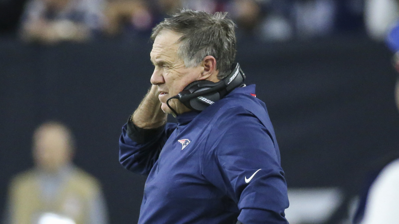 New England Patriots head coach Bill Belichick