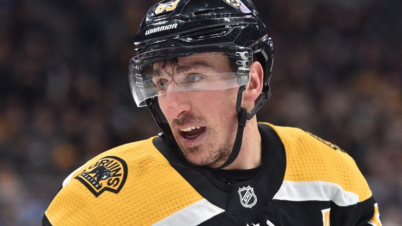 Boston Bruins left wing Brad Marchand