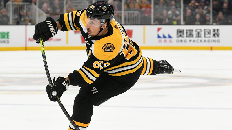 Boston Bruins Left Wing Brad Marchand