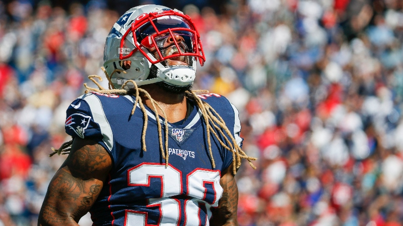 New England Patriots running back Brandon Bolden