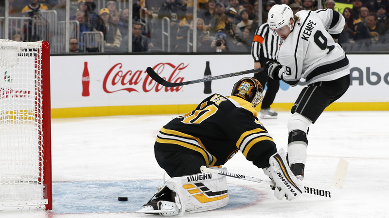 Los Angeles Kings center Adrian Kempe