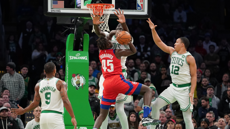 Boston Celtics Vs. Detroit Pistons