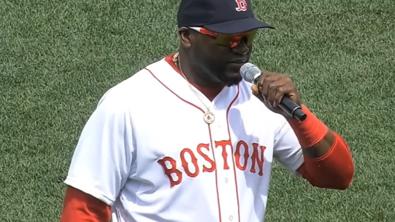 Former Boston Red Sox designated hitter David Ortiz