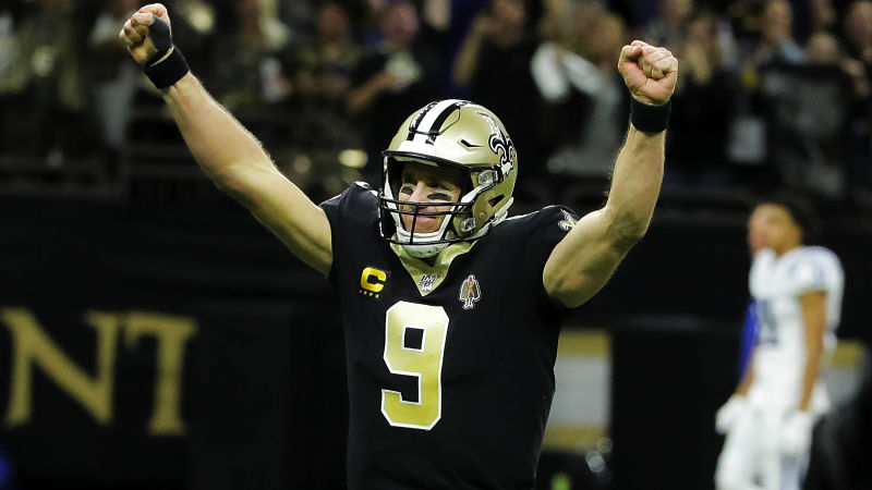 New Orleans Saints quarterback Drew Brees