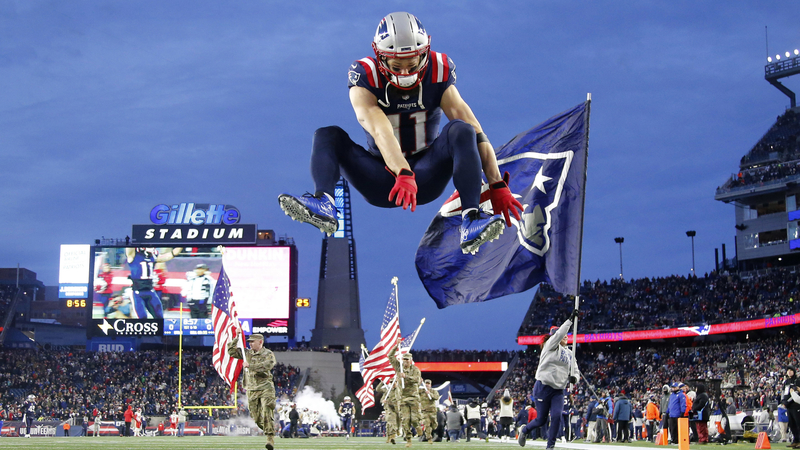 New England Patriots Wide Receiver Julian Edelman