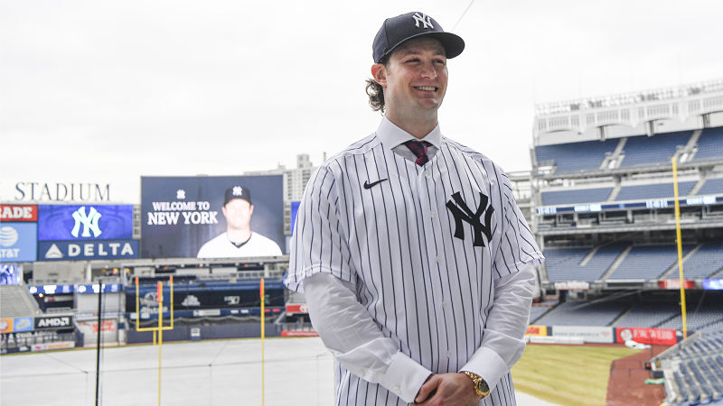 New York Yankees pitcher Gerrit Cole