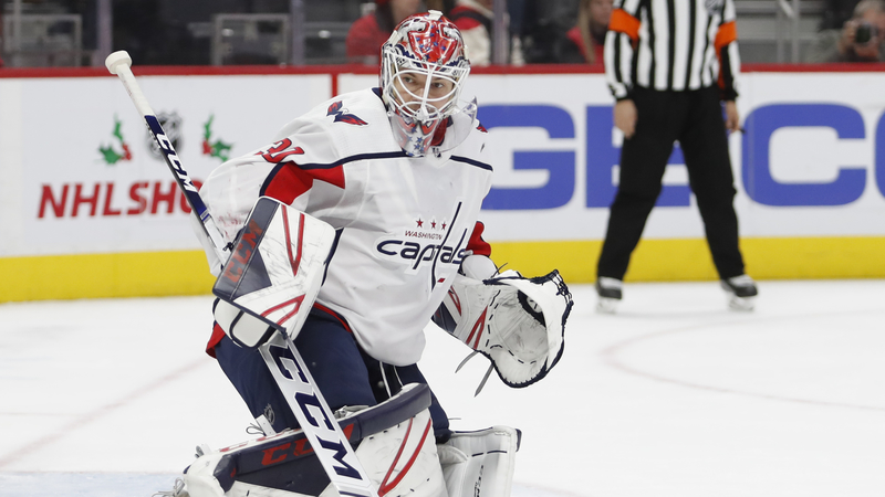 Washington Capitals Goalie Ilya Samsonov