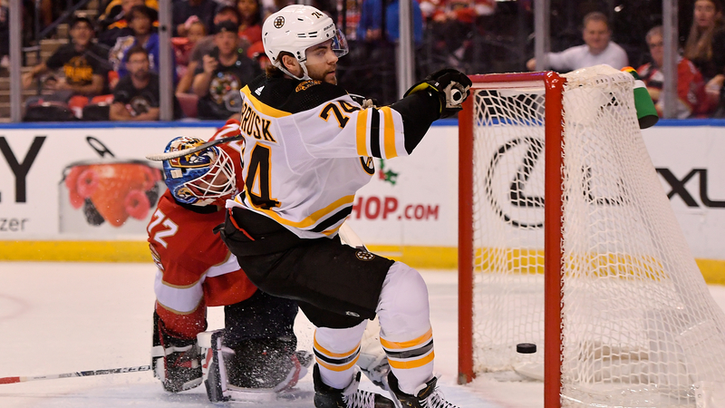 Boston Bruins Left Wing Jake DeBrusk
