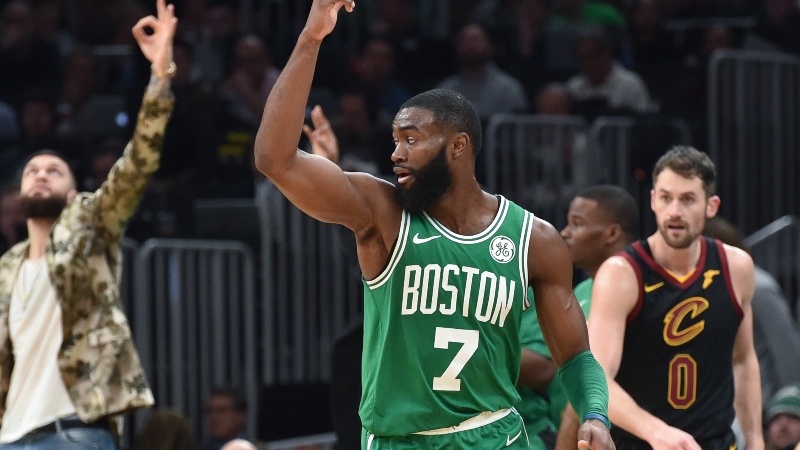 Boston Celtics guard Jaylen Brown (7)