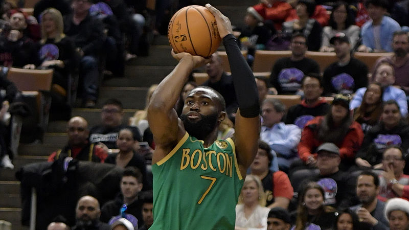 Boston Celtics guard Jaylen Brown