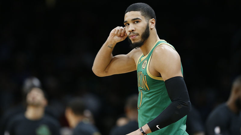Boston Celtics forward Jayson Tatum